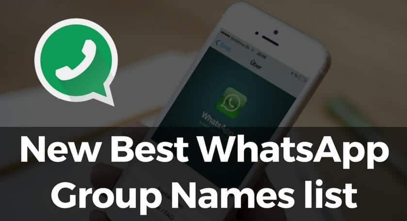 List Cool Whatsapp Group Names For Friends